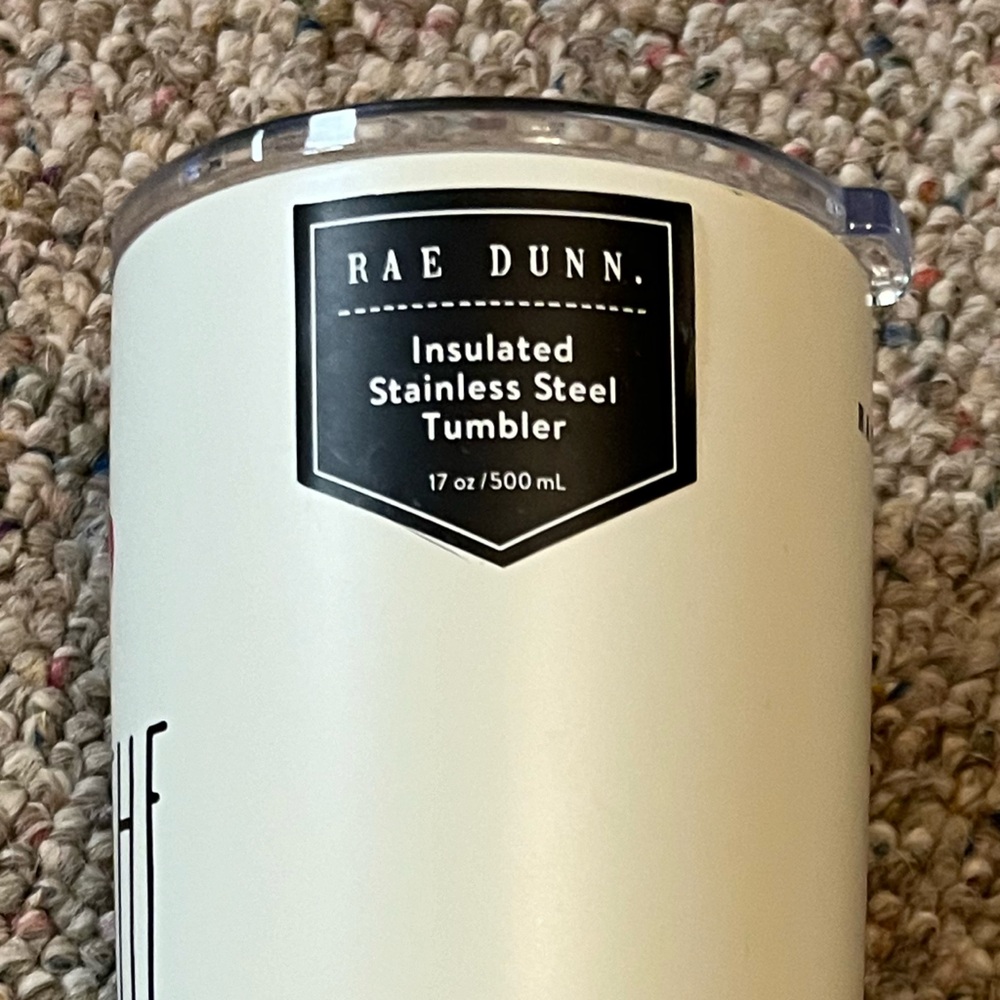 π Rae Dunn TIS THE SEASON Football Insulated Tumbler - Picture 5 of 10